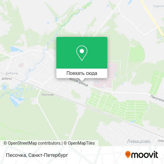 Карта Песочка