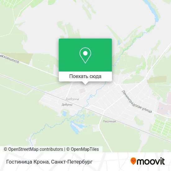 Карта Гостиница Крона