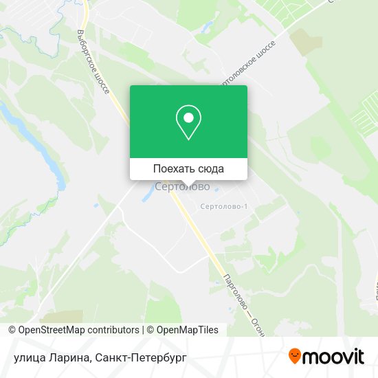 Карта улица Ларина
