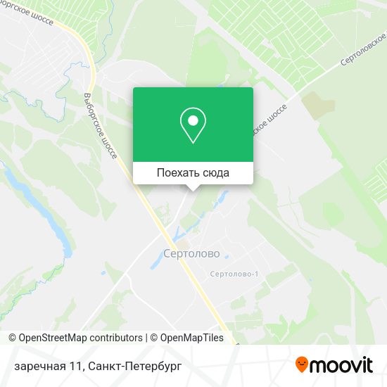Карта заречная 11