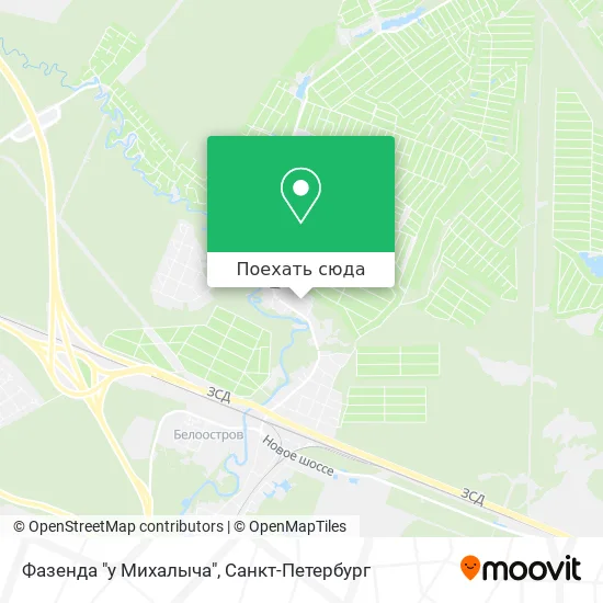 Карта Фазенда "у Михалыча"