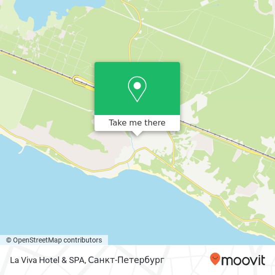 Карта La Viva Hotel & SPA