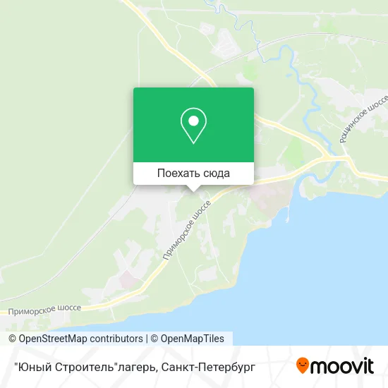 Карта "Юный Строитель"лагерь
