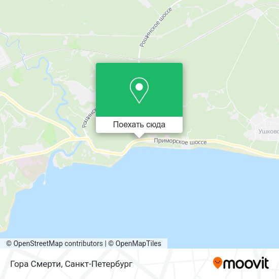Карта Гора Смерти