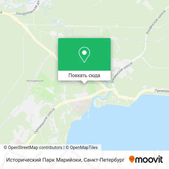 Карта Исторический Парк Марийоки