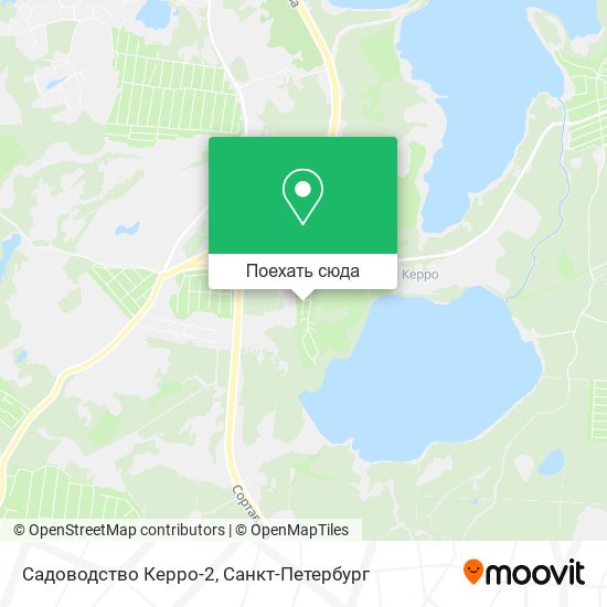 Карта Садоводство Керро-2