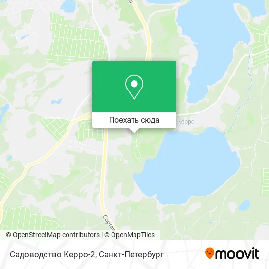 Карта Садоводство Керро-2