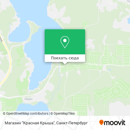 Карта Магазин "Красная Крыша"
