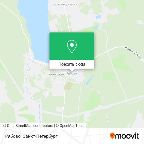 Карта Рябово