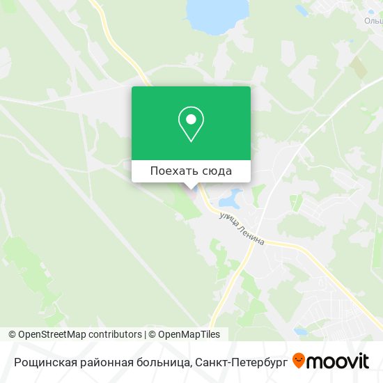 Карта Рощинская районная больница