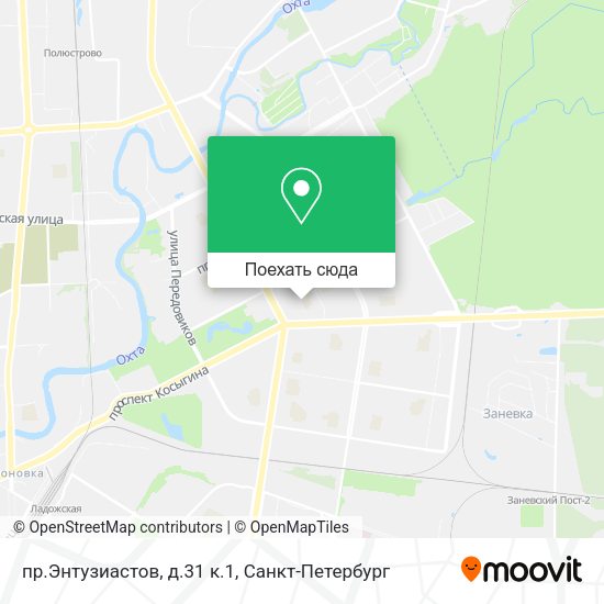 Карта пр.Энтузиастов, д.31 к.1
