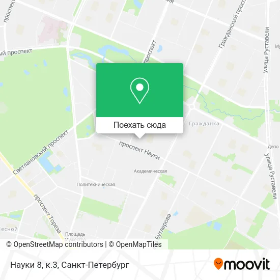 Карта Науки 8, к.3