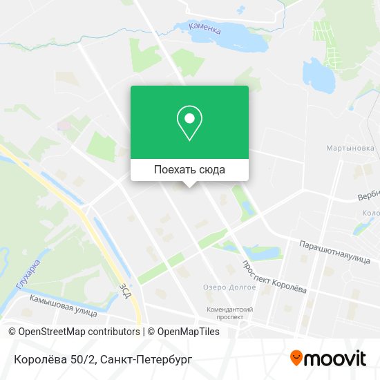 Карта Королёва 50/2