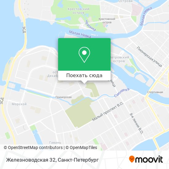 Карта Железноводская 32