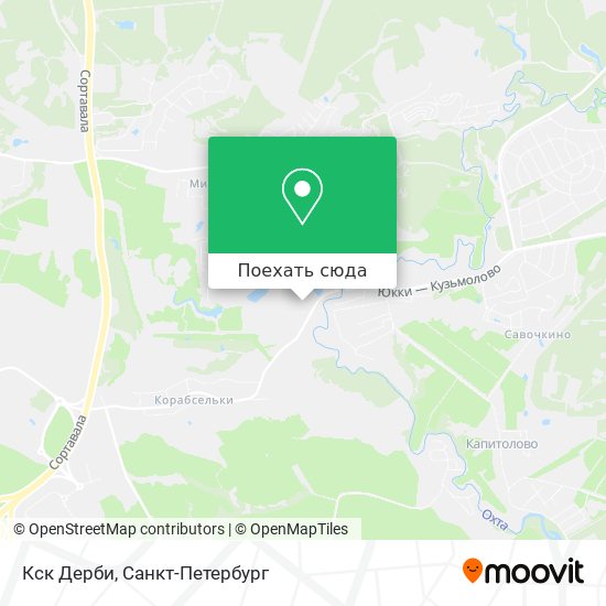 Карта Кск Дерби