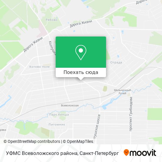 Карта УФМС Всеволожского района