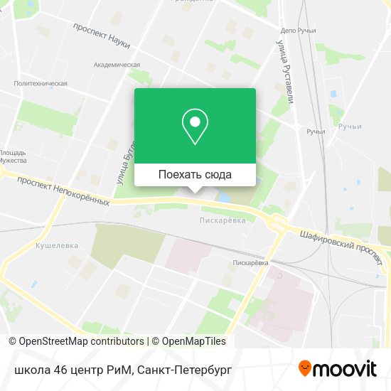 Карта школа 46 центр РиМ