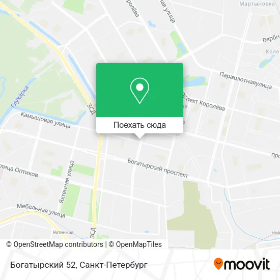 Карта Богатырский 52