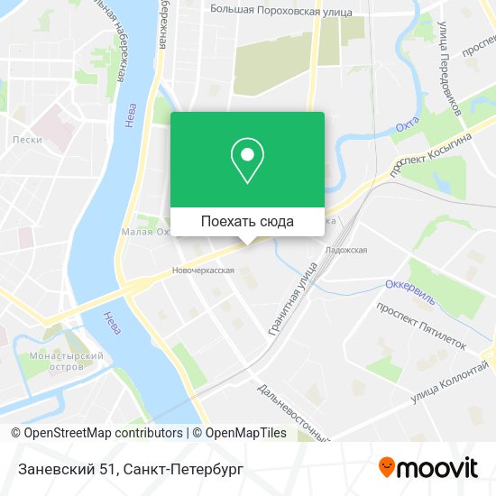 Карта Заневский 51