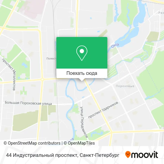 Карта 44 Индустриальный проспект