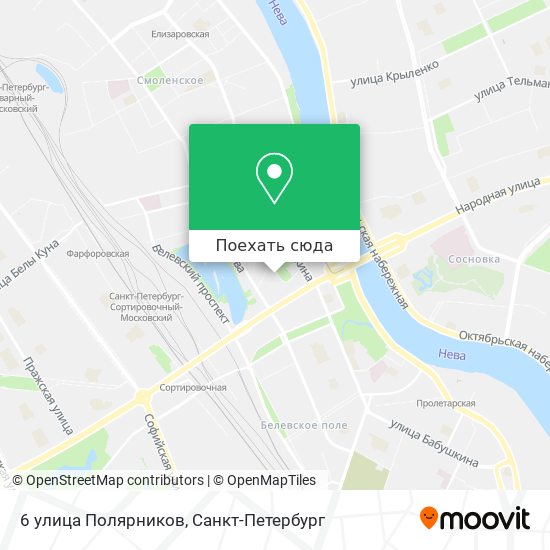 Карта 6 улица Полярников