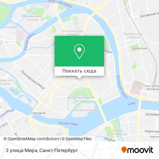 Карта 3 улица Мира