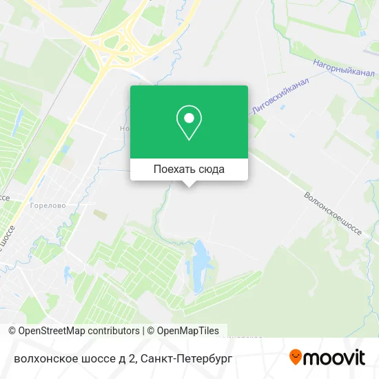Карта волхонское шоссе д 2