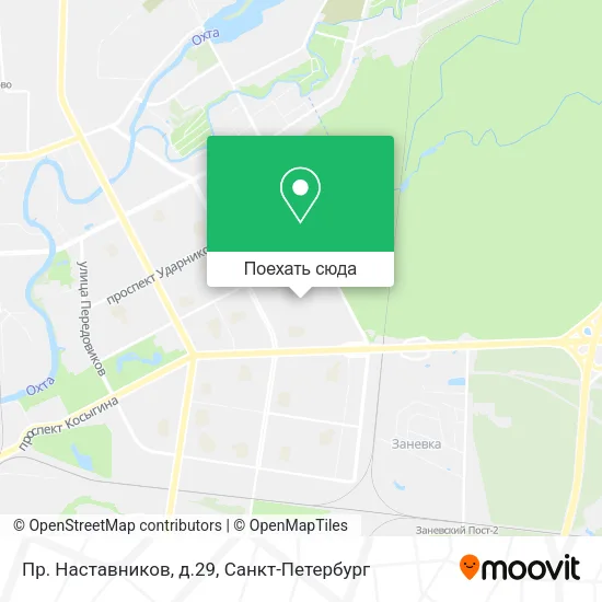 Карта Пр. Наставников, д.29