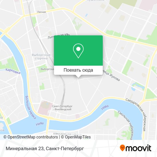 Карта Минеральная 23