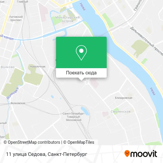 Карта 11 улица Седова