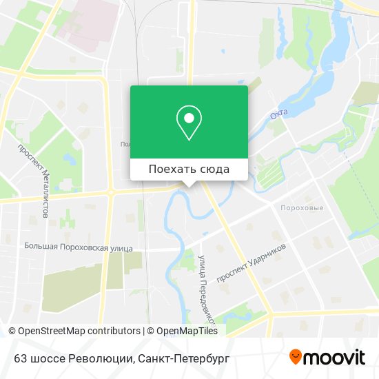 Карта 63 шоссе Революции