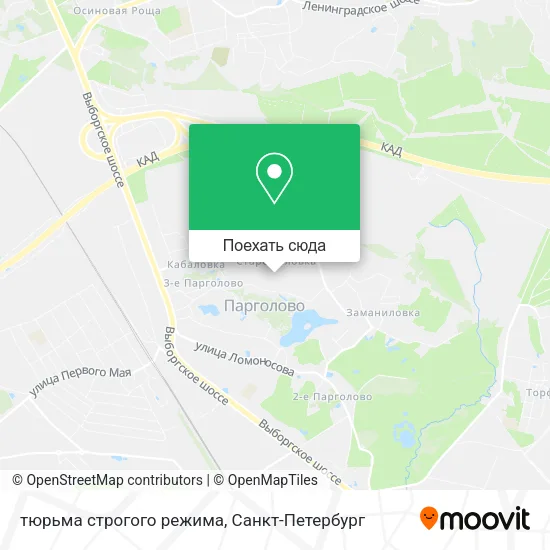 Карта тюрьма строгого режима