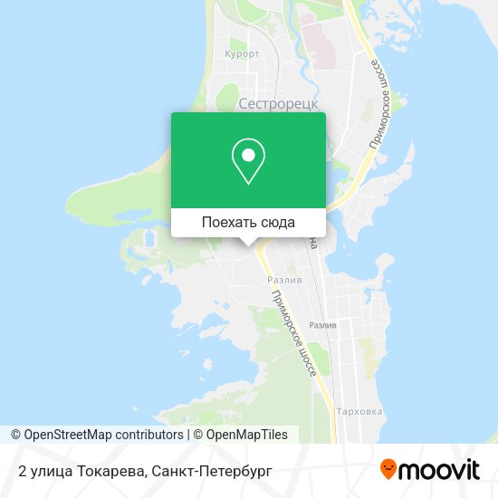 Карта 2 улица Токарева