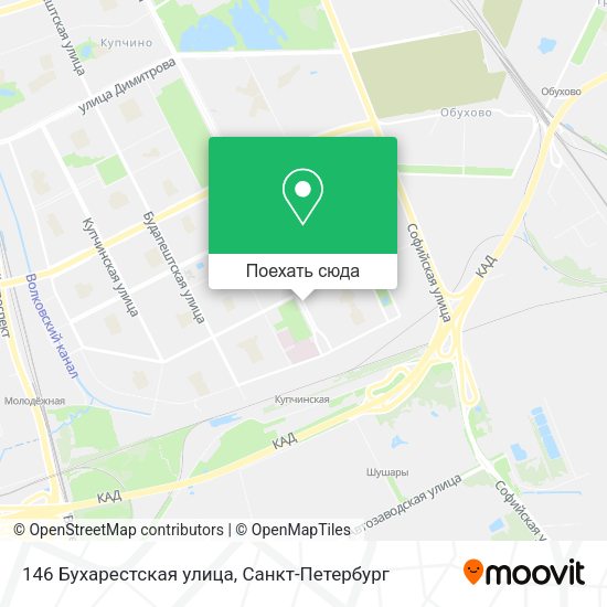 Карта 146 Бухарестская улица