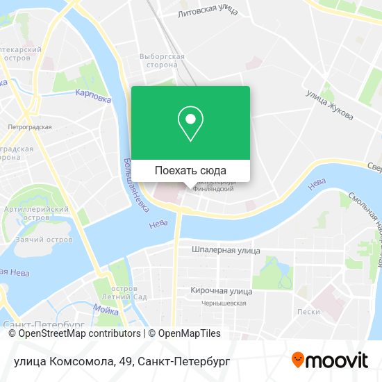 Карта улица Комсомола, 49