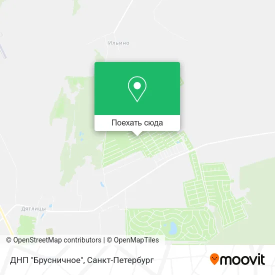 Карта ДНП "Брусничное"