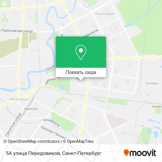 Карта 5А улица Передовиков