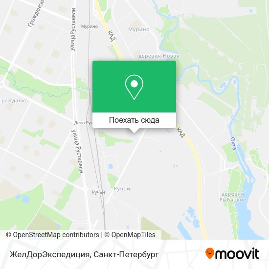 Карта ЖелДорЭкспедиция