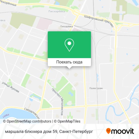 Карта маршала блюхера дом 59