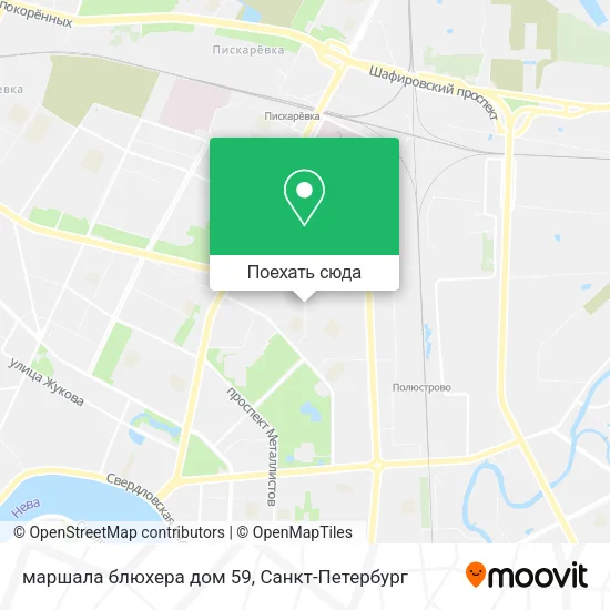 Карта маршала блюхера дом 59