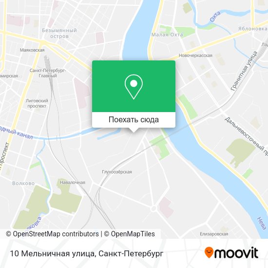 Карта 10 Мельничная улица