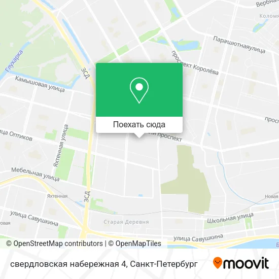 Карта свердловская набережная 4