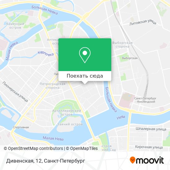 Карта Дивенская, 12