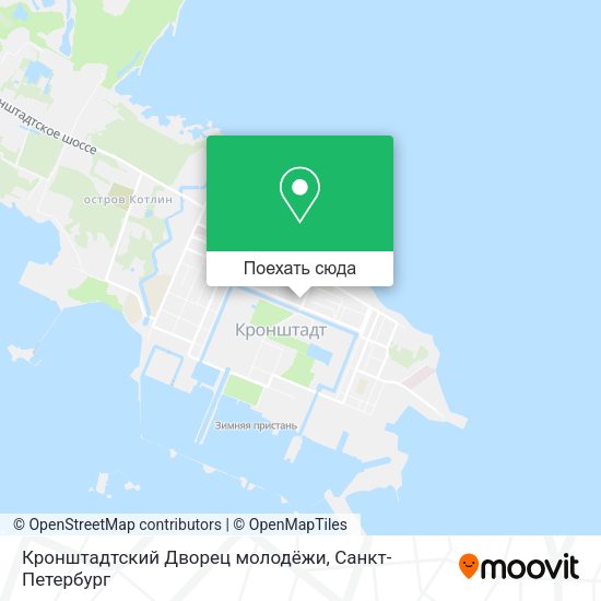 Карта Кронштадтский Дворец молодёжи