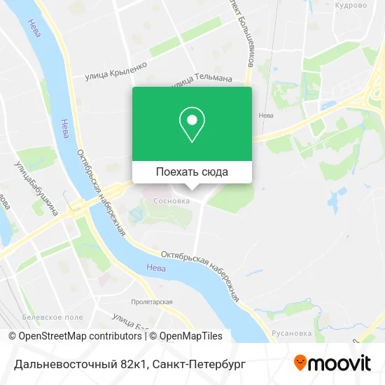 Карта Дальневосточный 82к1