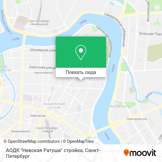 Карта АОДК "Невская Ратуша" стройка