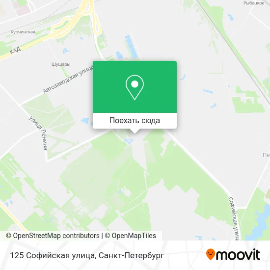 Карта 125 Софийская улица