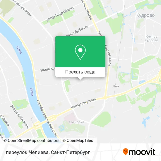 Карта переулок Челиева