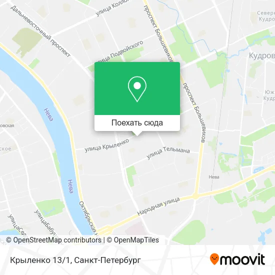 Карта Крыленко 13/1