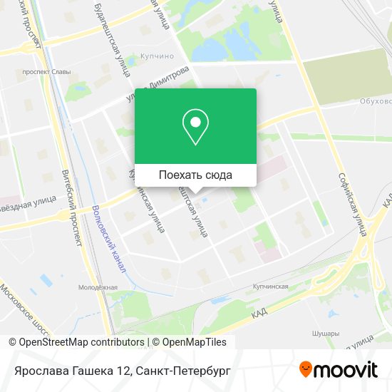 Карта Ярослава Гашека 12